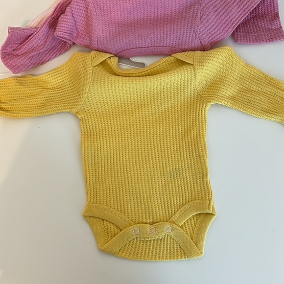 Cloud Island 3-Pack Long Sleeve Bodysuits/Onesies - Picture 4 of 7